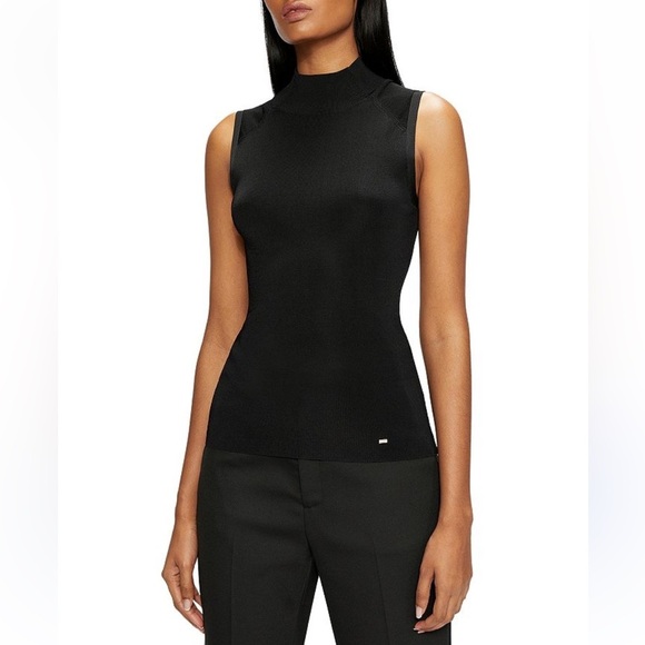 Ted Baker Tops - Ted Baker Knit Mock Neck Top